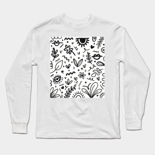 artsy doodles Long Sleeve T-Shirt